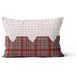 Soleil d'Ocre Liefde Kussen decoratief, Katoen, Rood, x_40_cm