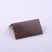 Tafelkaartjes - bruin - 65x38mm - 12 stuks