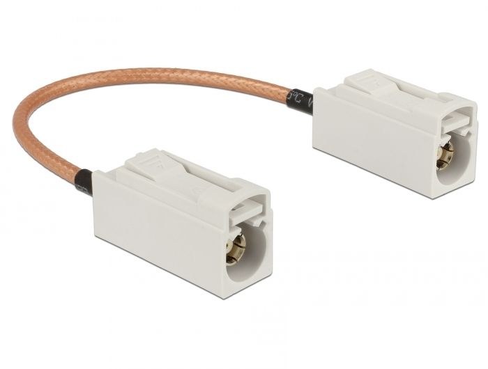 DeLOCK 89674 - Adapterkabel - 0,15 m - bruin, wit