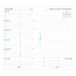 Filofax Week op 1 pagina + pagina voor notities – Frans – per – 2023