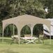 Prolenta Maison Exclusive Pop-up partytent, 290 x 290 x 245 cm, crème kleur