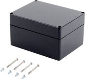 TRU COMPONENTS KST 238 03238000.H Boîtier industriel 160 x 120 x 90 ABS Gris ardoise 1 pièce(s)