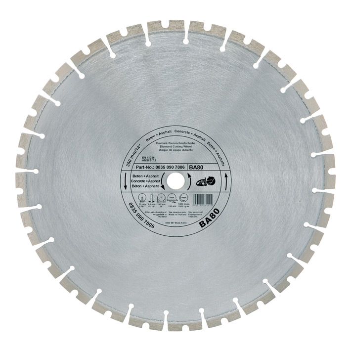 Stihl Accessoires Stihl Doorslijpschijf D-BA10 | 300 mm