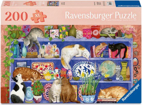Ravensburger Katten Legpuzzel 200 Stukjes