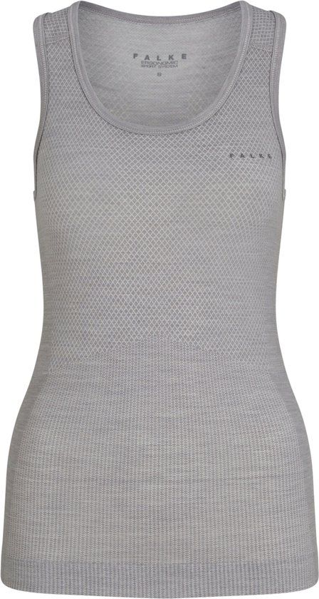 FALKE Wool-Tech Light Dames Tanktop - Grijs - Maat L