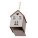 Piovaccari Open Houten Huis, Multi kleuren, 7,3 x 9 x 6,5 cm