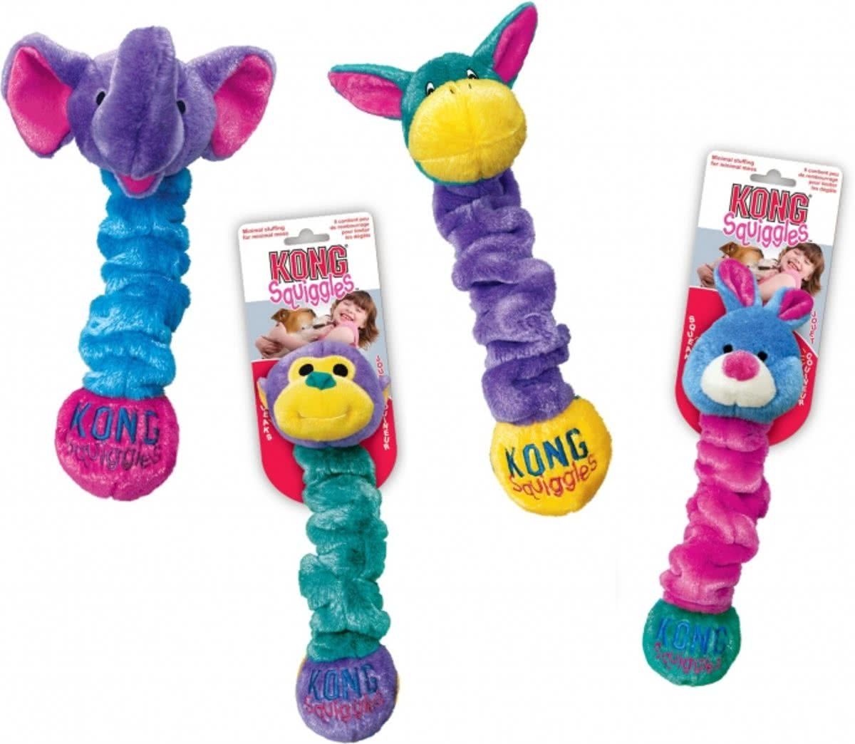 Kong Squiggles S - Kauwspeelgoed - Multi