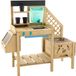 TP toys Deluxe Table de rempotage pour Enfants – Jardinage, bac de culture et serre froide