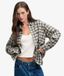 Superdry Chemise Flanelle à Carreaux Coupe Décontractée White Taille: 42