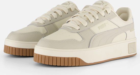 Puma Carina Street Sneakers - Beige - Women's Size 42