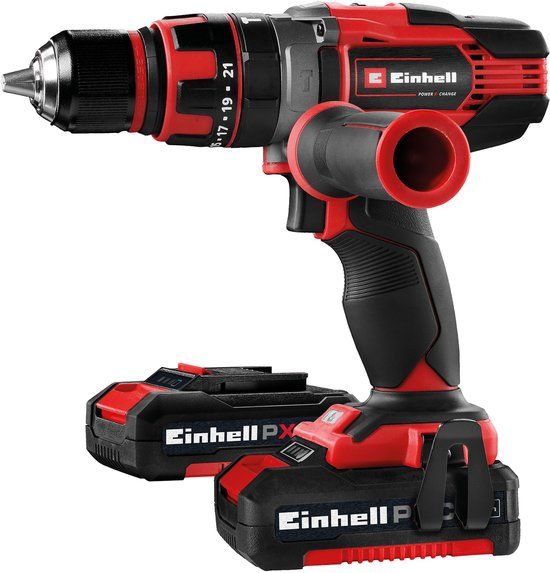 Einhell TE-CD 18/48 Li-i Kit - Accu Klopboor-/Schroefmachine - 18V - Incl. 2x 2,0Ah accu en lader