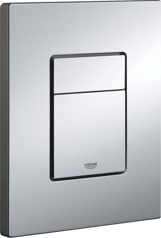 GROHE Skate Cosmopolitan Bedieningspaneel Toilet - Dual flush - Spiegelend chroom