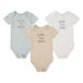 HUGGIES Huggies Little Hugs 3 Pack Rib Bodysuit Ensemble de sous-vêtement pour bébés et bambins Mixte bébé (lot de 3)