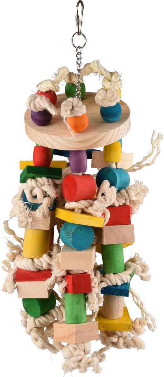 FLAMINGO Vogelspeelgoed rainbow fos multi 42 cm