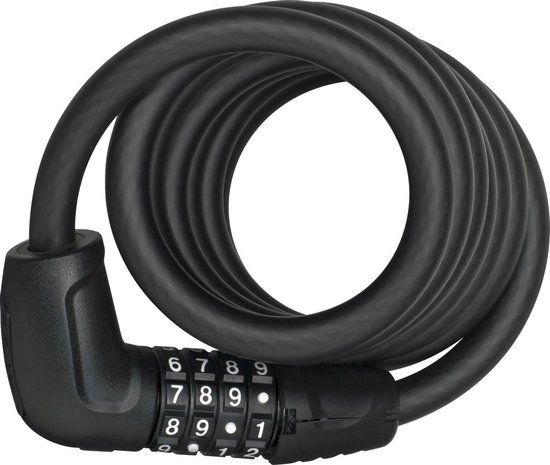 Abus Tresor 6512C Kabelslot - Zwart - 180cm