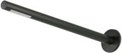 Hotbath Ace AC195 hoofddouche Velvet voor wandmontage Geborsteld zwart PVD