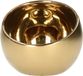 Countryfield Luxe theelichthouder - Veneta - keramiek - goud - D15 x H13.5 cm