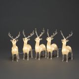 Konstsmide - Lichtdecoratie figuur - LED - 40 lampen - Warmweiß - Transparant - Buiten