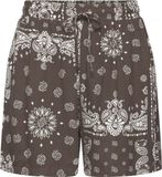 ONLY - ONLMURA AMBEL PULL UP BAND SHORTS WVN - Meisjes - Bermuda shorts - Viscose - Chocolate Martini - XS