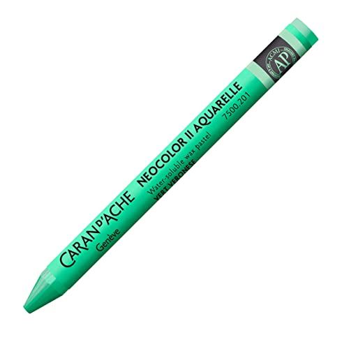 Caran d'Ache Neocolor II 201 Veronesgroen/Veronese Green (7500.201) - Pastel 10 stuks
