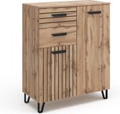 Vicco Amber Dressoir – 38 x 100 cm Bruin