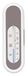 ZEWI bébé-jou Bébé-jou Badthermometer Chalk Brown