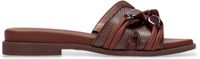 Hispanitas Bruine Bali Plateau Sandalen Dames Leer Maat 39