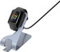 Strap-it station de recharge - station d'accueil Convient pour Fitbit Charge 5 / Charge 6 / Luxe - Argent-Gris