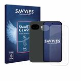 Savvies 3 Stuks Screenprotector - Geschikt voor Google Pixel 10a (Voor+Camera) - Beschermfolie Glas Transparant