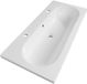 Saniclass Palermo lavabo - 100x47x3.5cm - blanc