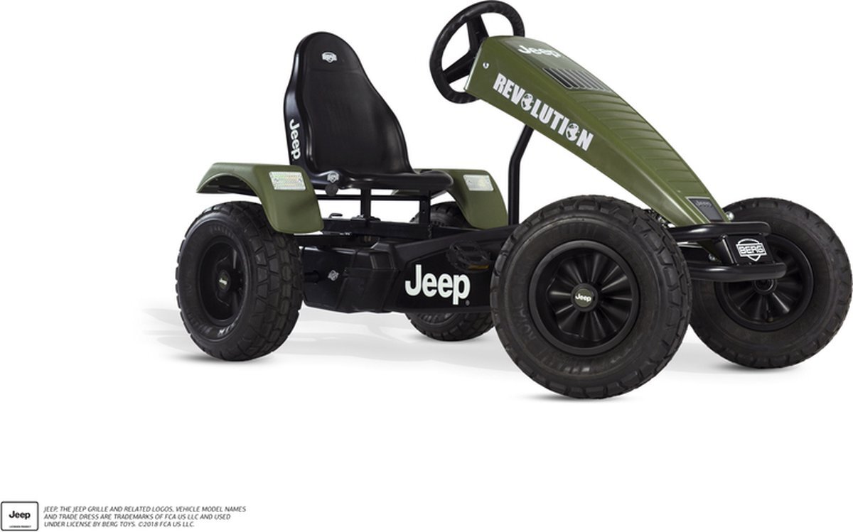 Berg Skelter met XXL Frame Jeep® Revolution vanaf 5 jaar