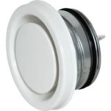 Fränkische Soupape À Disque Extraction Profi-air Dn 125 Blanc En Tôle D'Acier Avec Cadre, 78312620