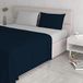 Italiaans beddengoed blauw grijs dubbel 250 x 300 cm