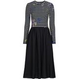 Desigual Vest_raya_hibrida casual jurk voor dames, zwart., S