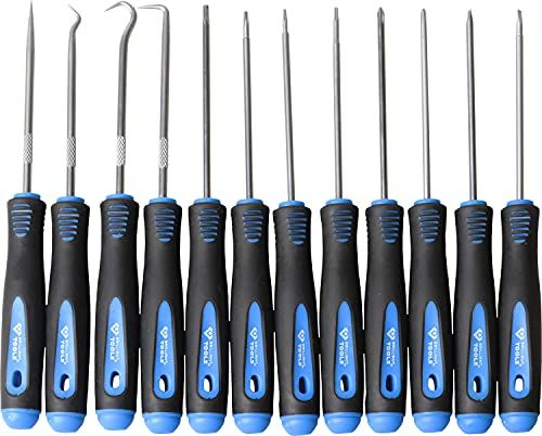 BRILLIANT TOOLS BT542080 haken en schroevendraaierset, 12-delig