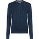 Sun68 - Câble rond Vintage 07 bleu marine K33118