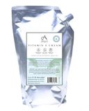 Absolute Aromas vitamine E crème - Ongeparfumeerde basiscrème, parabeen en sulfaat vrij- Vocht inbrengende crème voor lichaam, gezicht en littekens (1kg)