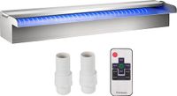 Vevor Fontaine de piscine en acier inoxydable avec éclairage LED