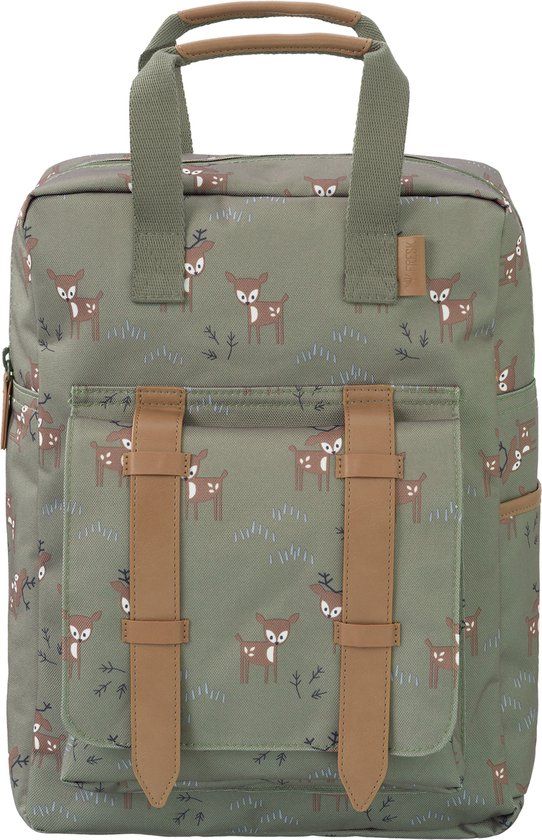 Fresk Rugzak Deer olive - 6L - Groen - Unisex - Kinderen