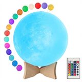 Lampe Lune RGB LED / Veilleuse YK2302 - 15cm, 1000mAh