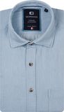 Giordano Overhemd heren Blauw Verona long Sleeve Button Dow 617015/61