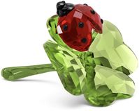 Swarovski Idyllia Lieveheersbeestje en klavertje vier beeldje 5666852
