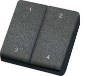 Eltako FMH4S-RW Draadloze Sensor Mini Handzender, 1 Stuks, Zuiver Wit