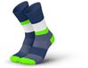 Incylence Running Bands Bleu marine / Vert Unisexe Polyamide Chaussettes