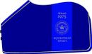 PFIFF Eike fleecedeken 135 middelblauw