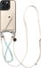 AVY Leren Hoesje geschikt voor Apple iPhone 15 Pro Max | Met Koord en Kaarthouder | Compatibel met MagSafe | Leather Case met Polsand & Crossbody Koord & Wallet | Cubiq Leather Set | Croco Beige