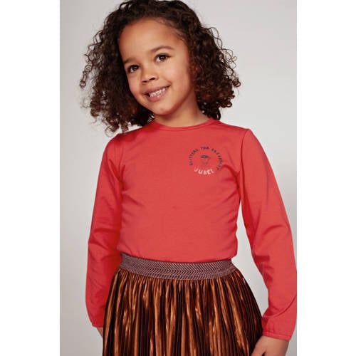 Jubel aansluitende longsleeve - rood