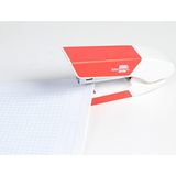Liderpapel Nietmachine met nietjes en box met 1000 nietjes 22/6 24/6 capaciteit 20h koraal