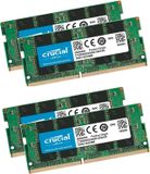 Crucial RAM CT16G4SFD824A, 64 Go (4x 16 Go) DDR4 RAM, 2400 MHz, CL17