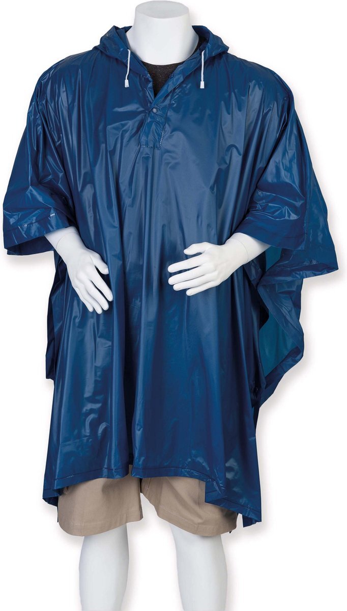 SPLASHMAC Regenmantel Poncho voor volwassenen Navy/ in 8 verschillende kleuren